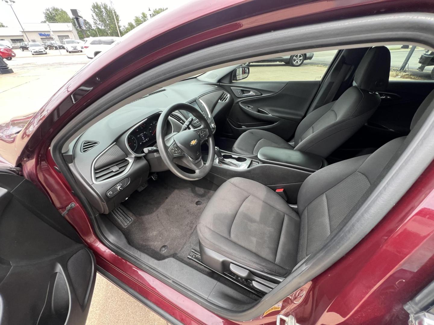 2016 Crystal Red Tintcoat /Black Chevrolet Malibu LS (1G1ZB5ST5GF) with an 1.5L L4 DOHC 16V engine, 6-Speed Automatic transmission, located at 104 1st Avenue, Silvis, IL, 61282, (309) 755-9511, 41.515156, -90.425377 - Photo#3