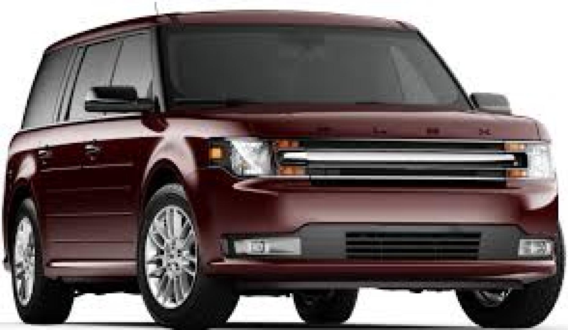 2019 Burgundy Velvet Metallic Tinted Clearcoat /Charcoal Black, Leather Ford Flex SEL AWD (2FMHK6C81KB) with an 3.5L V6 DOHC 24V engine, 6A transmission, located at 104 1st Avenue, Silvis, IL, 61282, (309) 755-9511, 41.515156, -90.425377 - Photo#0