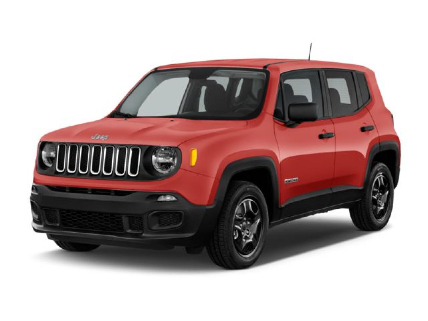 2015 Colorado Red /Black Cloth Jeep Renegade Sport FWD (ZACCJAAT7FP) with an 2.4L L4 engine, 6-Speed Manual transmission, located at 104 1st Avenue, Silvis, IL, 61282, (309) 755-9511, 41.515156, -90.425377 - Photo#0