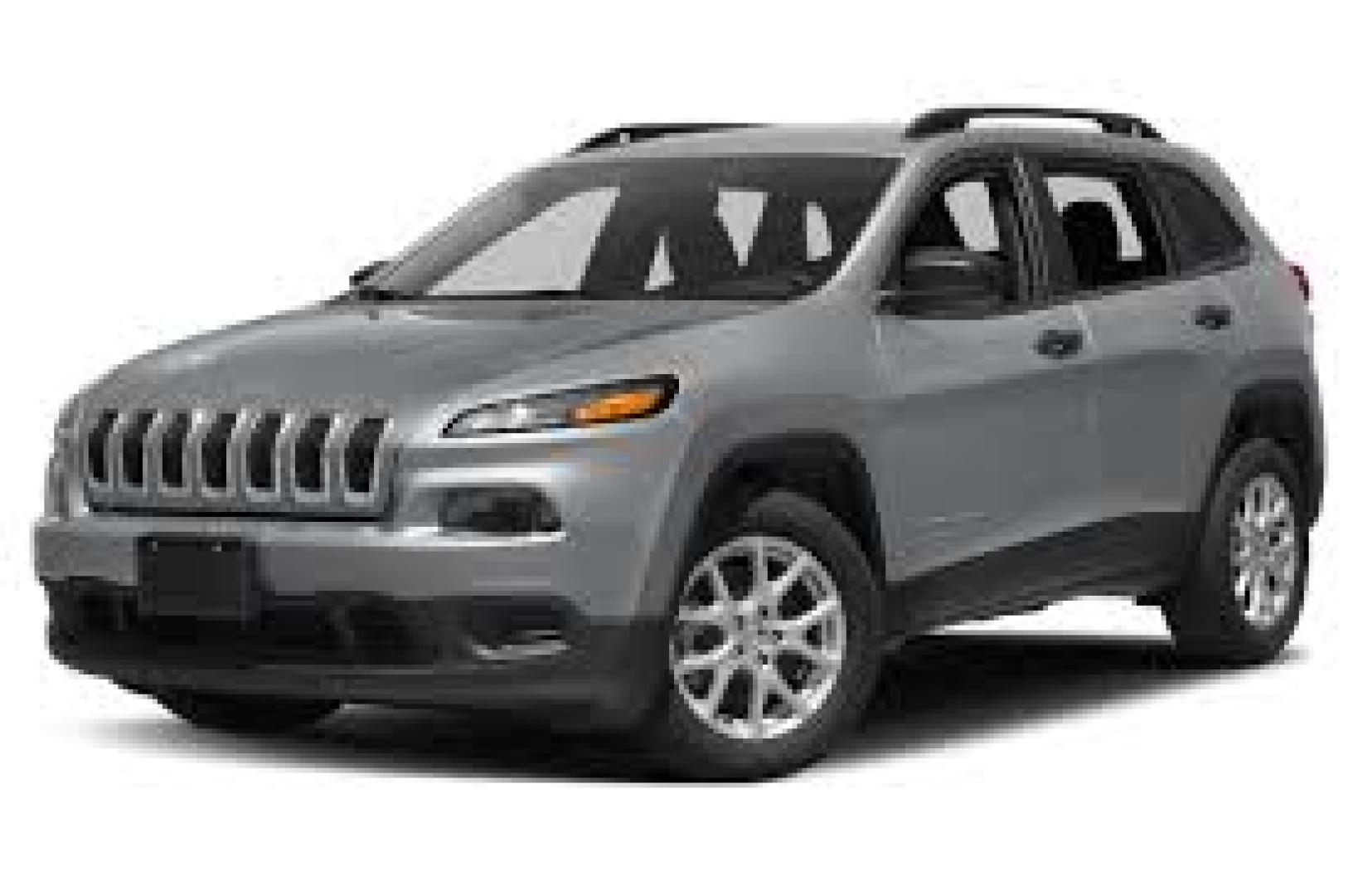 2015 Gray Jeep Cherokee Latitude 4WD (1C4PJMCB2FW) with an 2.4L L4 DOHC 16V engine, 9-Speed Automatic transmission, located at 104 1st Avenue, Silvis, IL, 61282, (309) 755-9511, 41.515156, -90.425377 - Photo#0