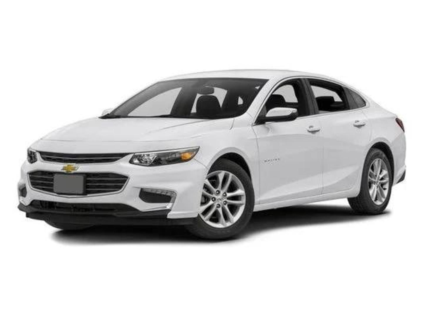 2016 Summit White /Black Chevrolet Malibu 1LT (1G1ZE5ST4GF) with an 1.5L L4 DOHC 16V engine, 6A transmission, located at 104 1st Avenue, Silvis, IL, 61282, (309) 755-9511, 41.515156, -90.425377 - Photo#0